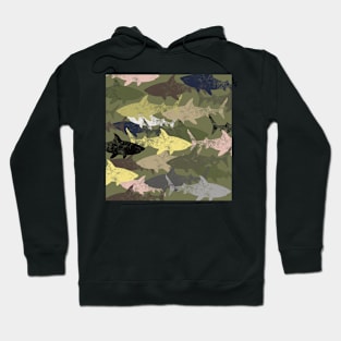 military shark camouflage Hoodie